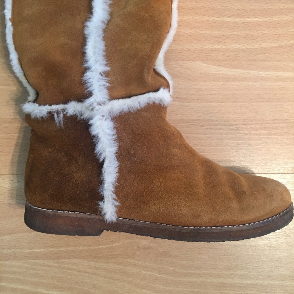 HOST PICK! Suede & Faux Fur Boots - Picture 5 of 9